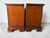 Vintage Chippendale-Style Mahogany Three-Drawer Nightstands – A Pair For Sale - Image 11 of 13