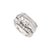 Gender: Ladies Metal Type: 14K White Gold Ring Size: 7 Width: 1.80 inches Weight: 4.20 grams Ladies handmade 14K white...