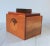 Mid-Century Modern Vintage Wood Inlay Sunrise Keepsake Lidded Trinket Box For Sale - Image 3 of 14