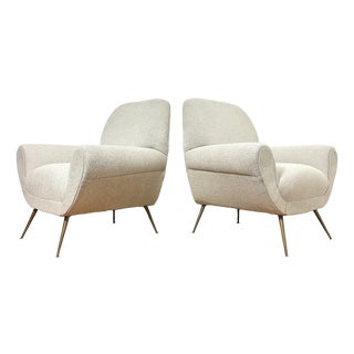 Gigi Radice Armchairs by Minotti, Italy, 1950s, Set of 2 For Sale