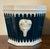 Mid-Century Modern Italian Mancioli Mid-Century Modern Ceramic Cachepot Planter With Ram's Head Handles For Sale - Image 3 of 13