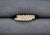 White 1.32 Ct Diamond Eternity Band Set Yellow Gold, White Gold, & Rose Gold Size 5.5 - 3 Pieces For Sale - Image 8 of 9