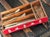 Farmhouse Vintage Wooden Tray Cutlery Box Folk Art For Sale - Image 3 of 8