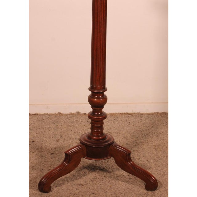 Lovely mahogany lectern from the 19th century beautiful tripod base Adjustable height with a minimum height of 1m18 (all...