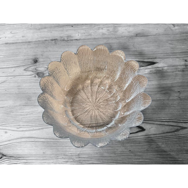 Late 20th Century Vintage Glass Bowl by Sidse Werner, 1975 For Sale - Image 5 of 6