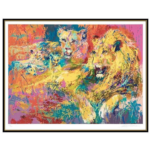Abstract Expressionism 1990s Royal Family, LeRoy Neiman For Sale - Image 3 of 6