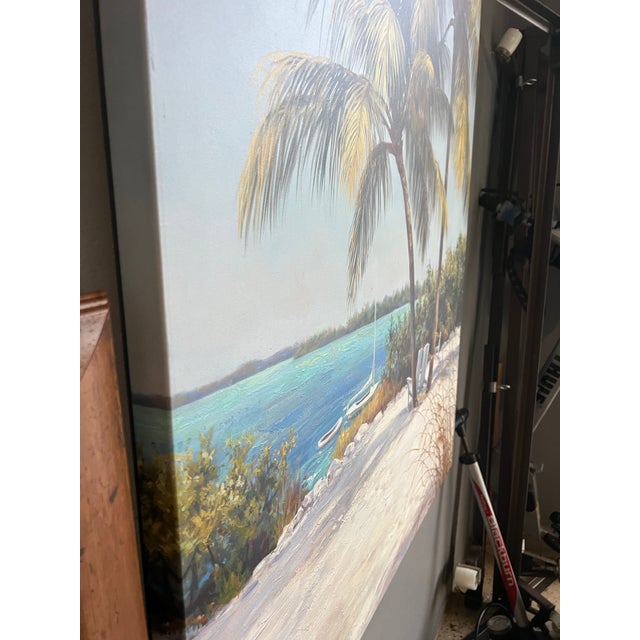 "Paradise Beach" Canvas Giclee by Award Winning Artist Laurie Snow Hein