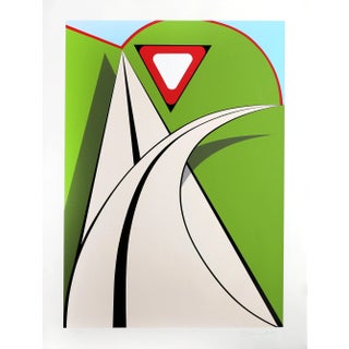 Allan D'Arcangelo, "Forever Chic", Pop Art Screenprint For Sale