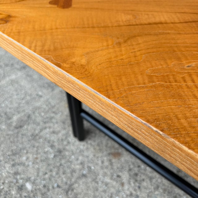 Wood Baker Far East Square Mahogany Coffee Table For Sale - Image 7 of 9