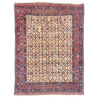 Antique Persian Tribal Afshar Rug For Sale