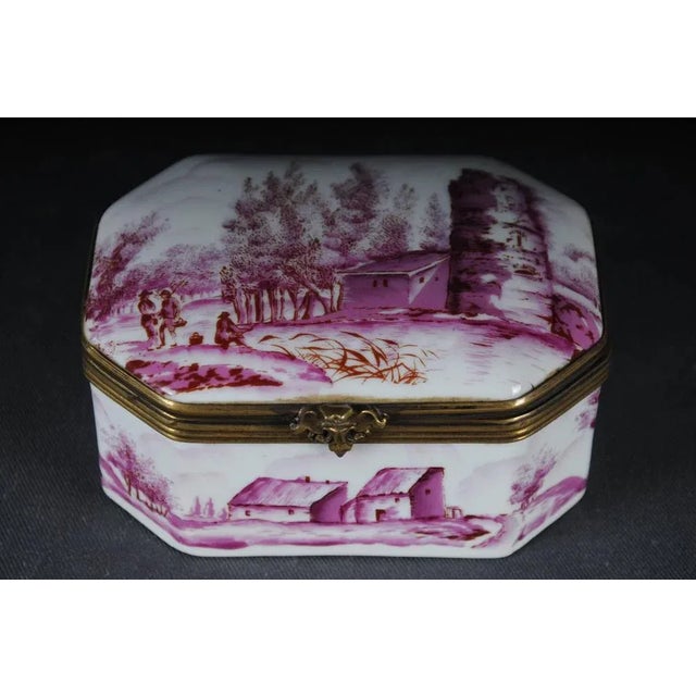 19th Century Decorative Sèvres Box For Sale - Image 9 of 11
