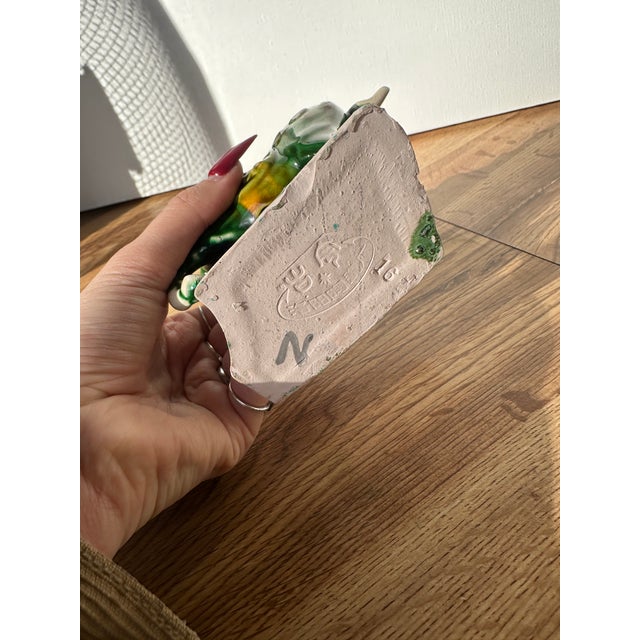 Up for consideration is a beautiful vintage Asian green ceramic horse figurine. This would look lovely on display in your...