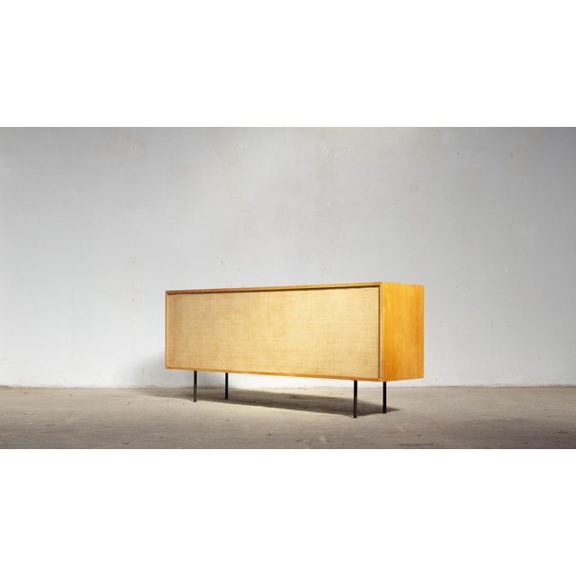 Mid-Century Modern Vintage Sideboard by Florence Knoll Bassett, 1950s For Sale - Image 3 of 11