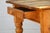Vintage 1980s English Farmhouse Solid Pine Dining Table With Drawer & Turned Legs For Sale - Image 14 of 18