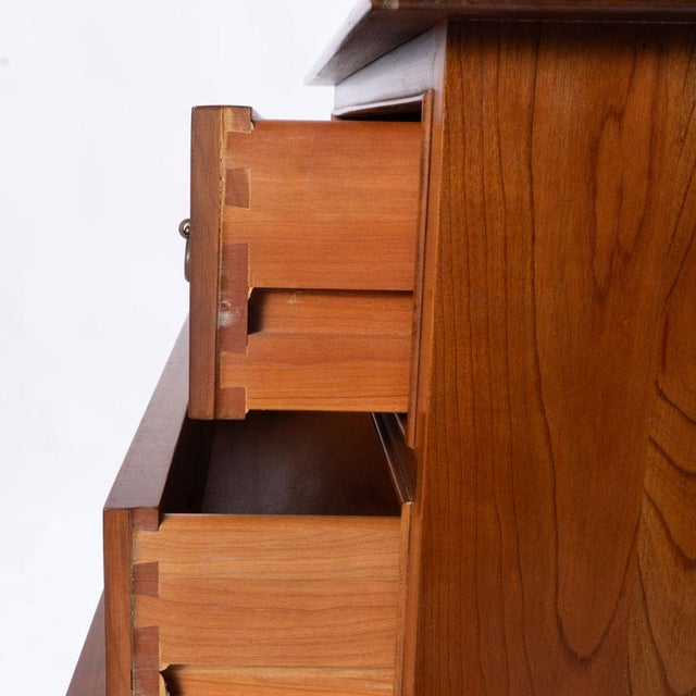 Postmodern Mid 20th Century Stickley Cherry Chest For Sale - Image 3 of 9