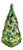 20th Century 8" Christmas Hand Blown Glass Tree Ornament For Sale