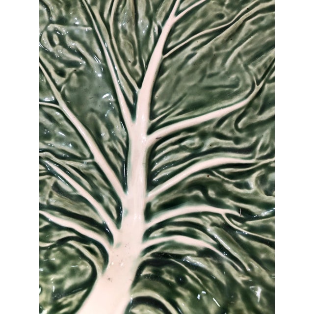 This is a beautiful example of vintage Bordallo Majolica from Portugal. One of the older pieces, It’s generous size is...