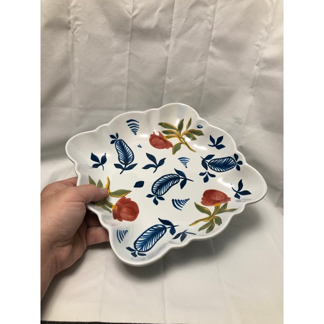 French Country Tiffany & Co. French Faience Dish Plate Bowl. For Sale - Image 3 of 4