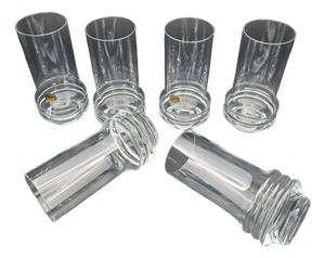 Bohemian Drinking Glasses by Morbelli for Moser, 1970s, Set of 6