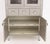 Late 20th Century Art Deco Style Gray Patinated Metal Display Cabinet For Sale - Image 5 of 9
