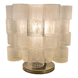 Large Murano Glass Globula Table Lamp from Poliarte, 1970s For Sale