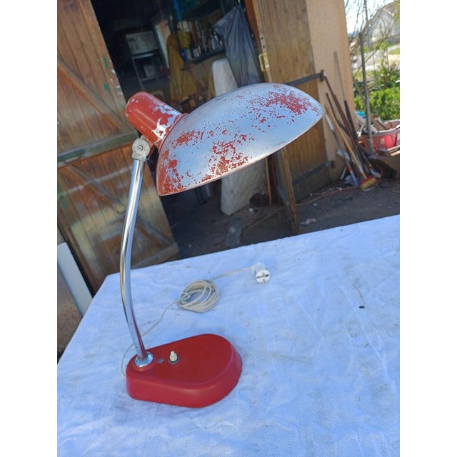 Vintage Bauhaus Lamp by Karl Lang, 1960 For Sale - Image 10 of 10
