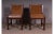 Pair of beech wood chairs, velvet seat and back, the chairs are in excellent condition, like new. Measures Height 78 cm...