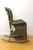 Adorable green Victorian wicker rocking chair w/ cushion. Fresh paint plus cushion can lead to relaxing fireside- or...