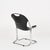 Bauhaus Black Leather and Chrome Cantilever Chair by Giandomenico Belotti, Italy, 1960s For Sale - Image 12 of 13