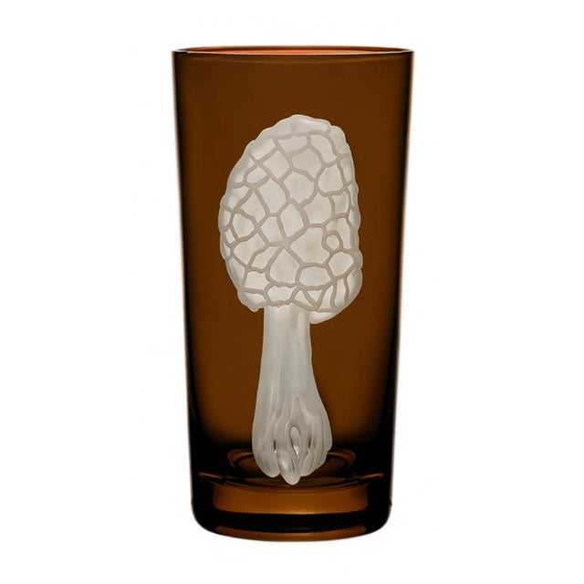 Artel ARTEL Mushrooms Collection Highball in Walnut - Set of 6 For Sale - Image 4 of 8