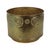 Large Brass Firewood Bin with Repoussé Relief For Sale - Image 3 of 16