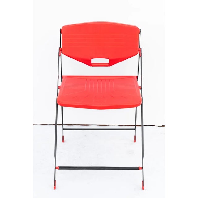 Pair of Folding Chairs by Flip Magis, 1980s. Very Rare Pair of Folding Chairs Design Amalfitano Negrello and Scagnellato...