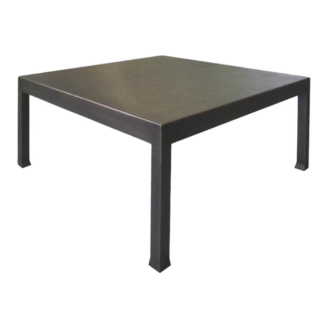 "Gong" Side Table in Hammered Bronze for Promemoria by Romeo Sozzi For Sale