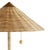 1930s Mid-Century Modern 1935 Paavo Tynell Model 9602 Brass and Rattan Floor Lamp With Canvas Shade For Sale - Image 5 of 16