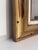 Vintage Mid Century Hollywood Regency Gold and White Wall Mirror. For Sale In Houston - Image 6 of 12