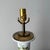 Wood 1960s Green and White Chinoiserie Porcelain Table Lamp For Sale - Image 7 of 10