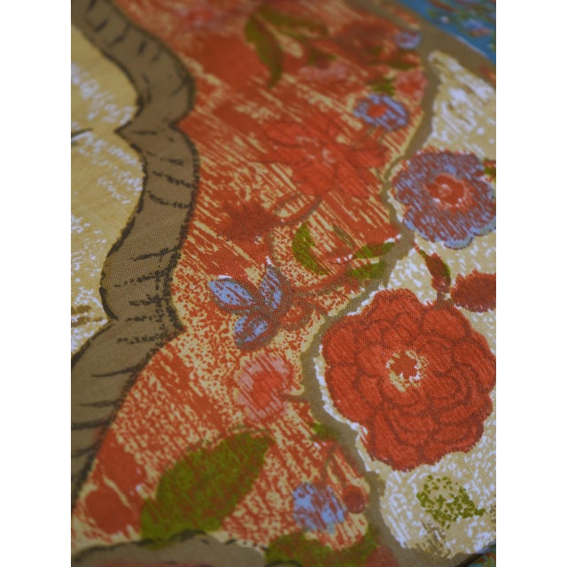 Brown Hickory Chair Co Mahogany Wing Chair W. Down Seat For Sale - Image 8 of 18