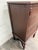 Early 20th Century Antique Federal Colonial English Mahogany Lift Top Radio Cabinet Console Stand For Sale - Image 5 of 16