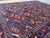 Textile Kazak Rug 8'9" X 12'5" Red Wool Tribal Geometric Hand-Knotted Oriental Carpet For Sale - Image 7 of 15
