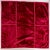 1990s Ralph Lauren Deep Red Crushed Silk Velvet Pillow Cover For Sale - Image 5 of 8