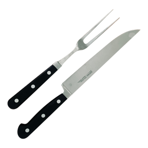 Carving Knife Stainless Set by Solingen Germany Rostfrei Eisgehartet