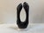 Abstract Vintage Black and White Abstract Marble Sculpture - Signed For Sale - Image 3 of 9