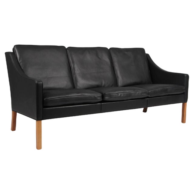 Model 2209 3-Seater Sofa attributed to Børge Mogensen for Fredericia, Denmark For Sale