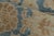 Antique Mahal Runner With Brown and Blue Dense Geometric Pattern - Rug & Kilim For Sale In New York - Image 6 of 7