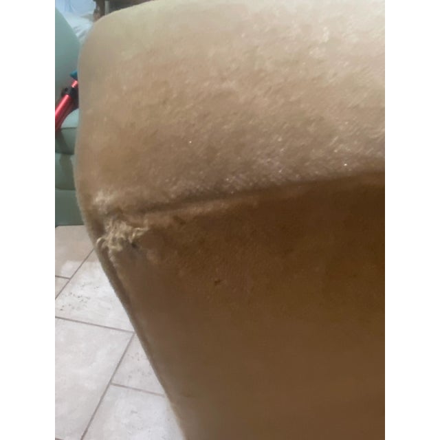 Kreiss Collection Mohair Tuxedo Sofa For Sale In Savannah - Image 6 of 9