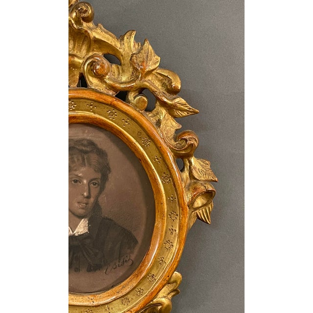 Émile Baes, Noblewoman, 1890s, Pastel, Framed For Sale - Image 4 of 11