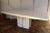 1980s Mid-Century Italian Postmodern Beige Travertine Dining Table by Stone International For Sale In Los Angeles - Image 6 of 18