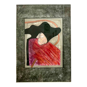 Ramon CarullaCuban Art Abstract Oil Painting Latin American Mixed Media Ramon Carulla