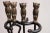 Early 20th Century Iron Fire Tool Set With Cast Brass Owl Form Handles For Sale - Image 11 of 17