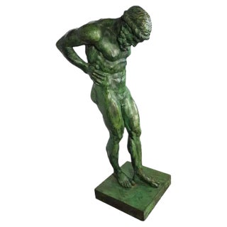 Large Bronze Statue of Atlas, 20th Century For Sale